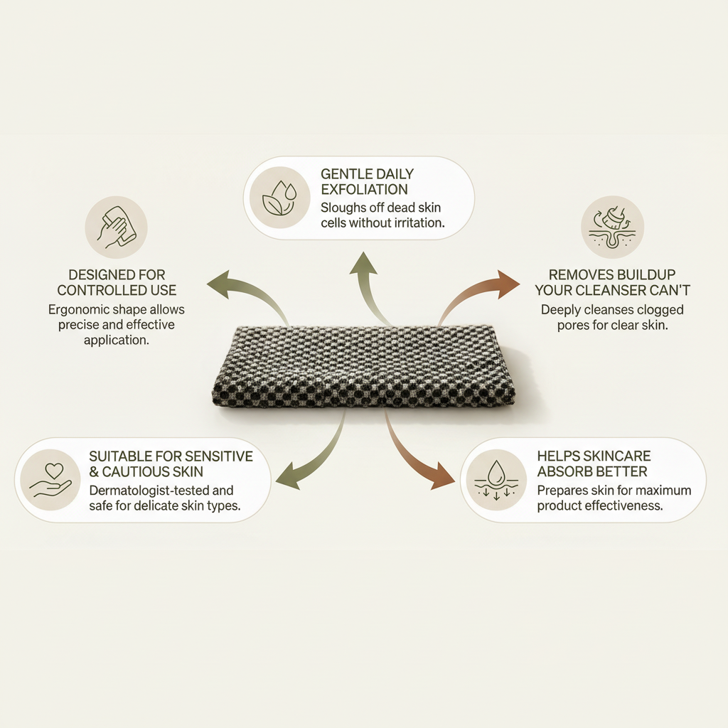 BLISSAL™ Exfoliating Bath Towel