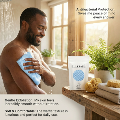 BLISSAL™ Exfoliating Bath Towel