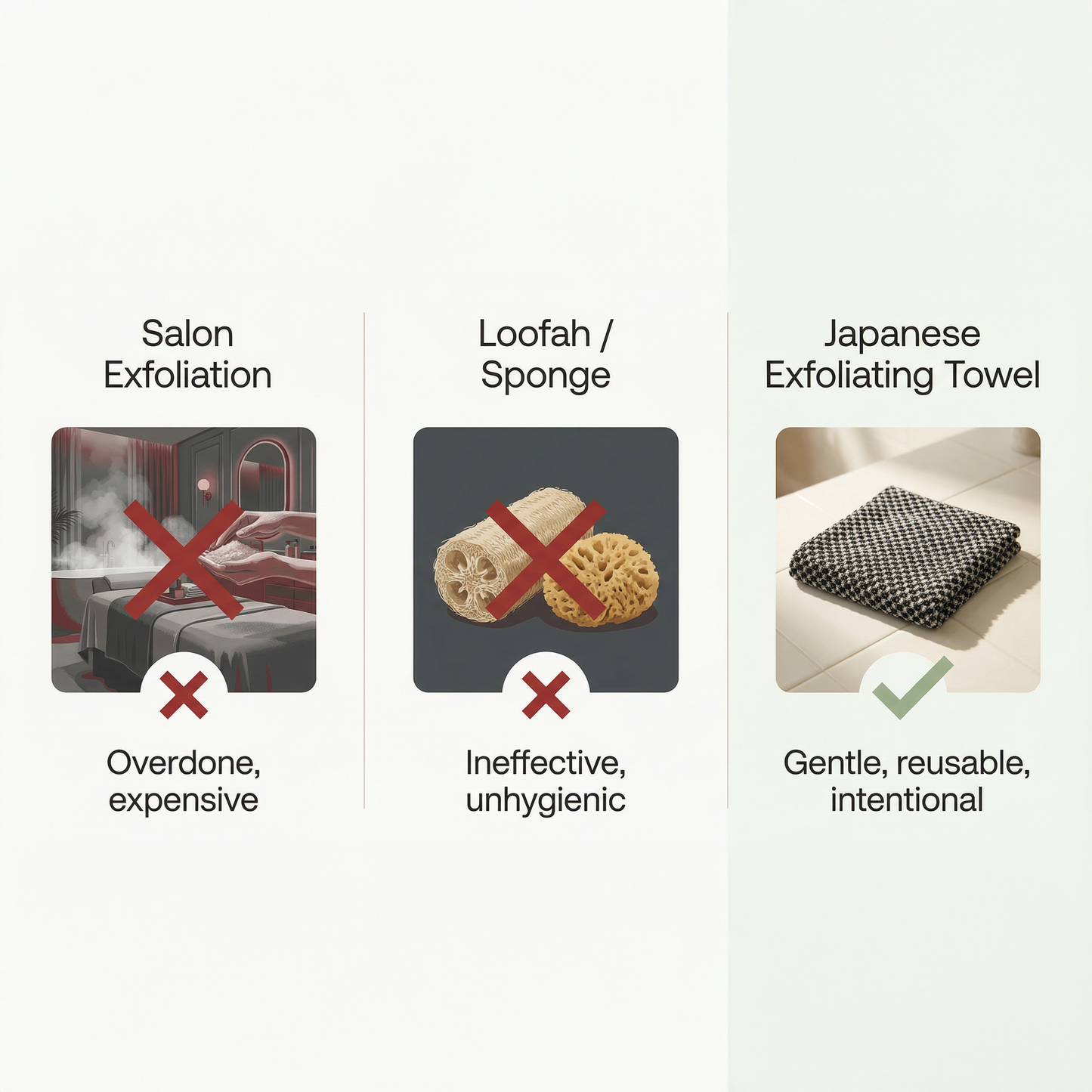 BLISSAL™ Exfoliating Bath Towel