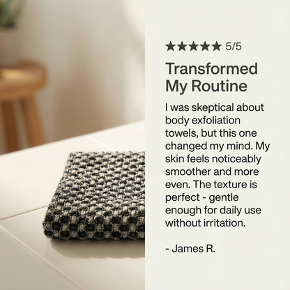 BLISSAL™ Exfoliating Bath Towel